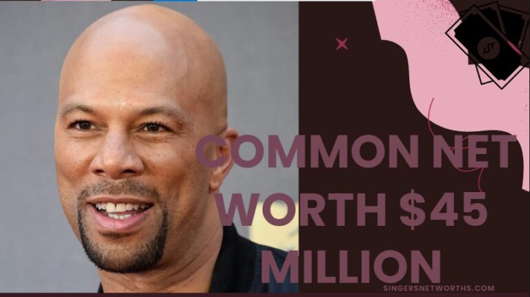 An infographic on Common Net Worth